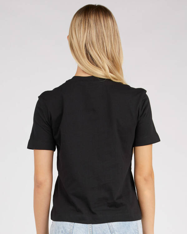 Calvin Klein Jeans Mirrored Monogram Pocket T-Shirt for Womens