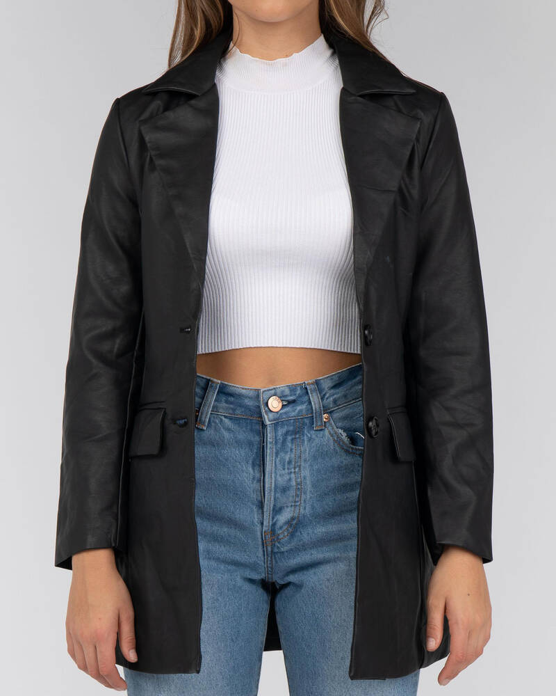 One Way Fashion I Feel Like A Woman Coat for Womens