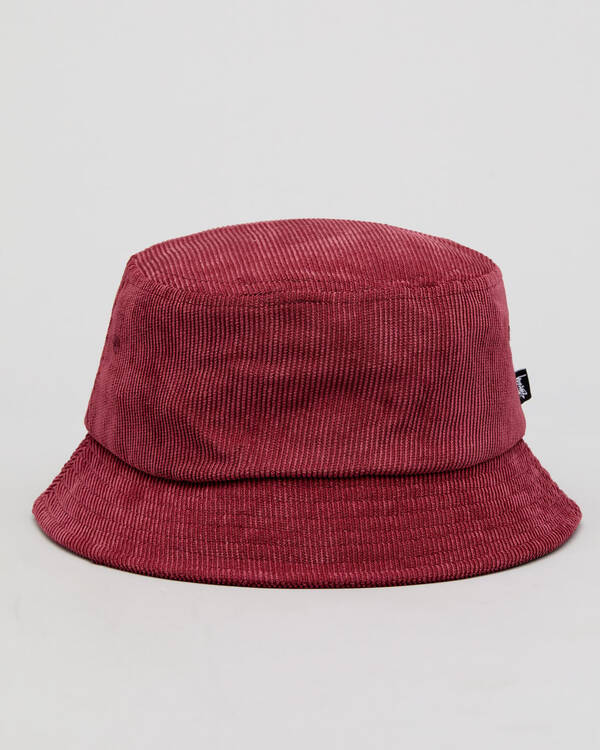Stussy Graffiti Cord Bucket Hat for Womens