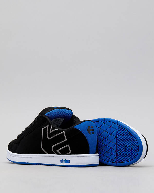 Etnies Kingpin Black/Grey/Royal Shoes for Mens