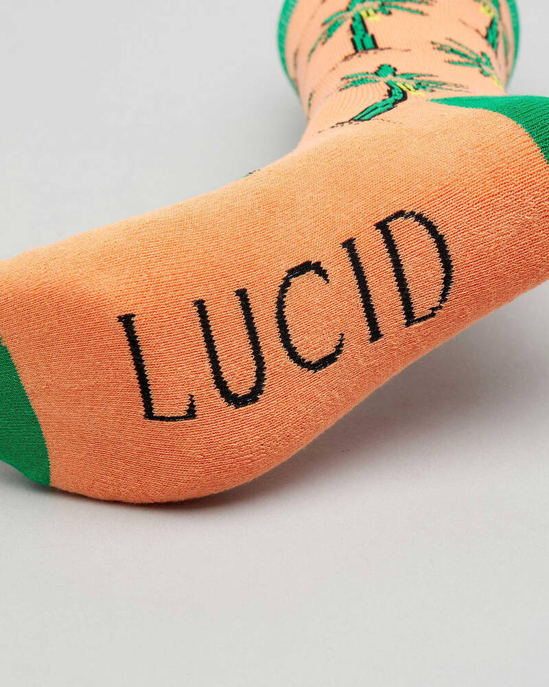 Lucid Harvest Crew Socks for Mens
