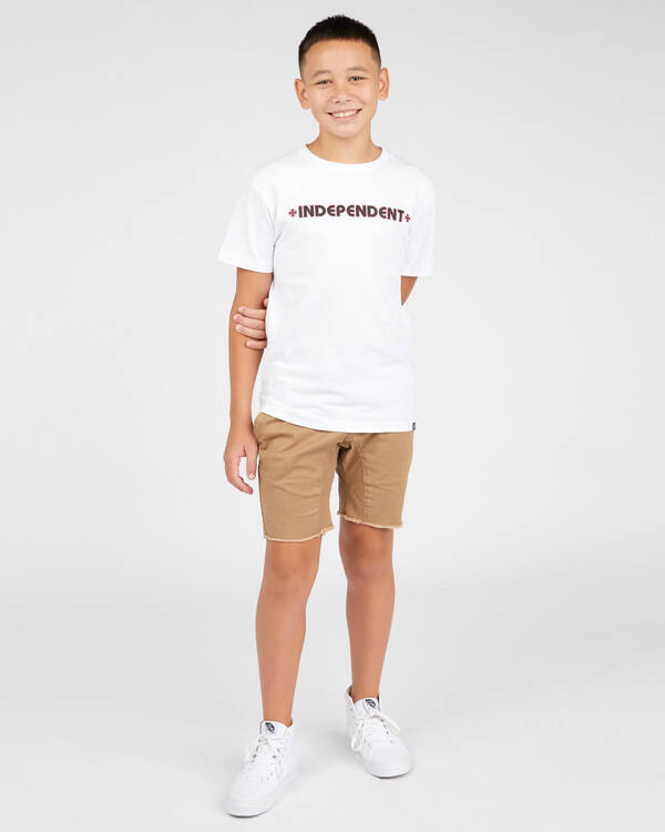 Independent Boys' Bar Cross T-Shirt for Mens