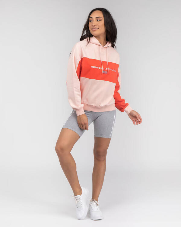 Russell Athletic USA Colour Blocked Hoodie for Womens