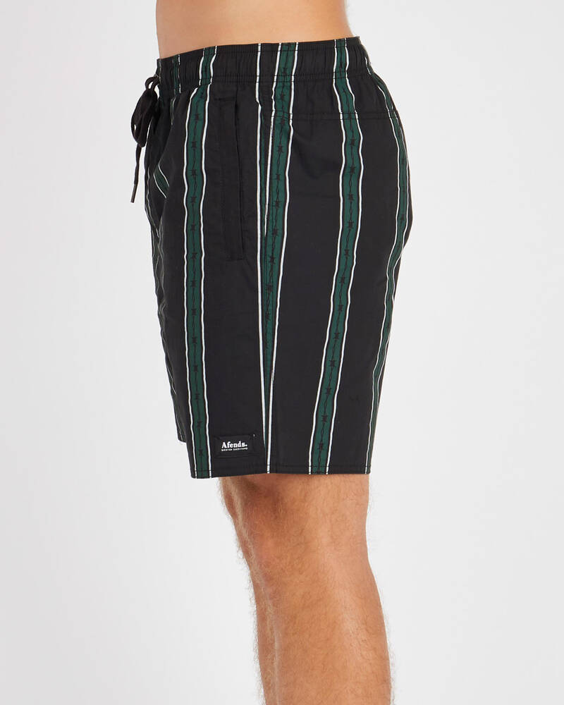 Afends Baywatch Bank Robber Beach Short for Mens