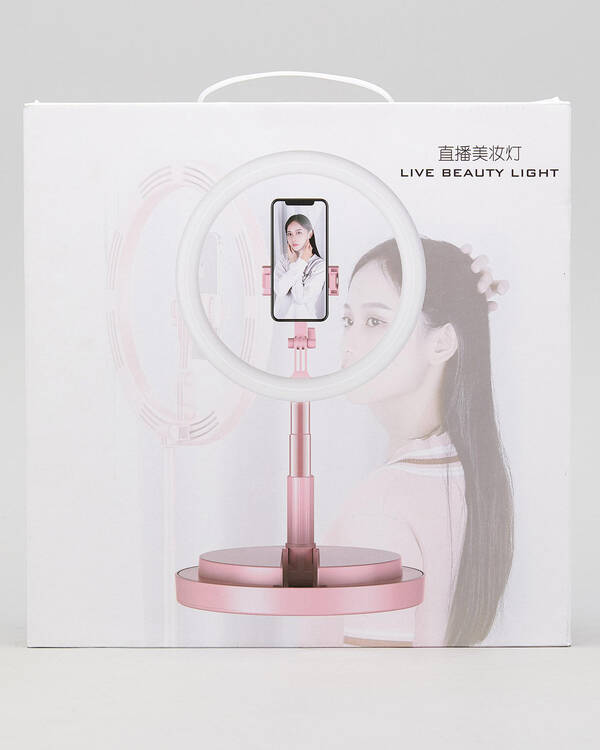 Get It Now LED Ring Selfie Stand for Womens