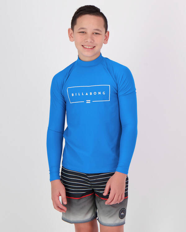 Billabong Union LS Rash Vest for Mens