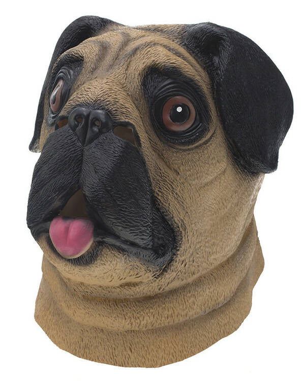 Get It Now Pug Mask for Mens