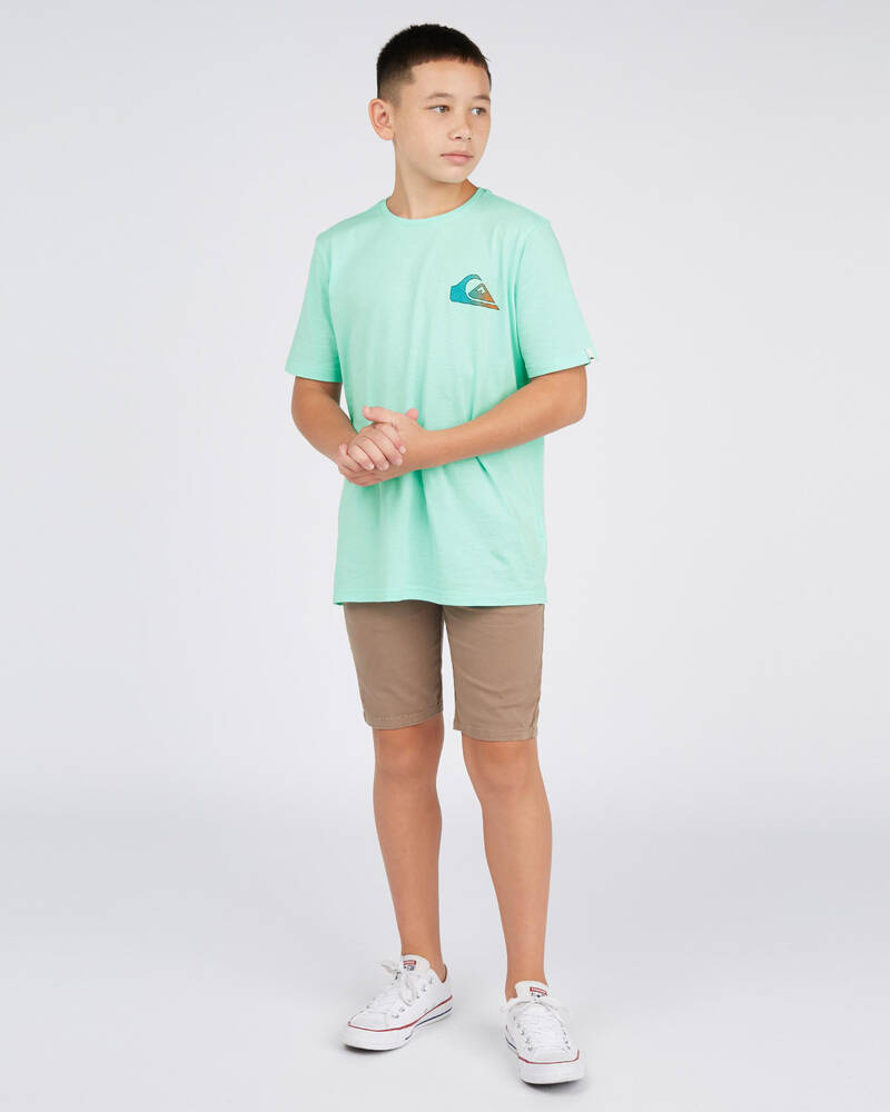 Quiksilver Boys Mirror Plays T-Shirt for Mens
