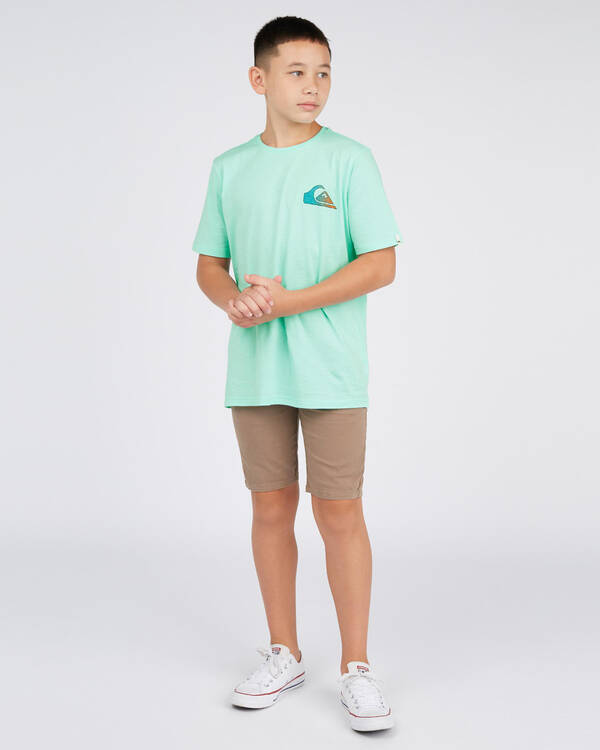 Quiksilver Boys Mirror Plays T-Shirt for Mens