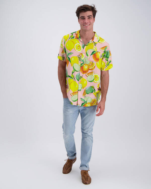 Lucid Zesty Short Sleeve Shirt for Mens
