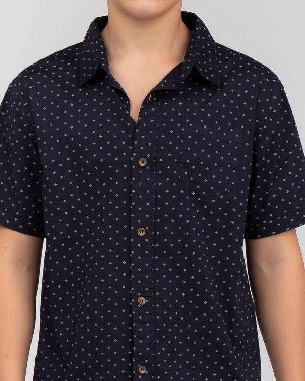 Lucid Boys' Atomic Short Sleeve Shirt for Mens