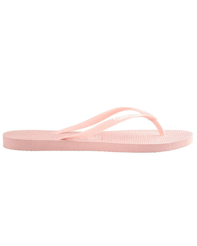Havaianas Slim Logo Thongs for Womens