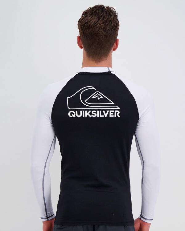 Quiksilver Tour Long Sleeve Rash Vest for Mens