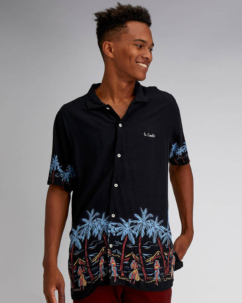 Barney Cools Holiday Camp Short Sleeve Shirt for Mens
