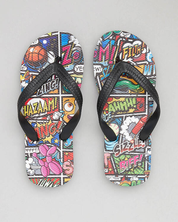 Jacks Toddlers' Comix Thongs for Mens