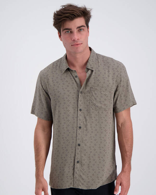 Skylark Leaflet Ss Shirt for Mens