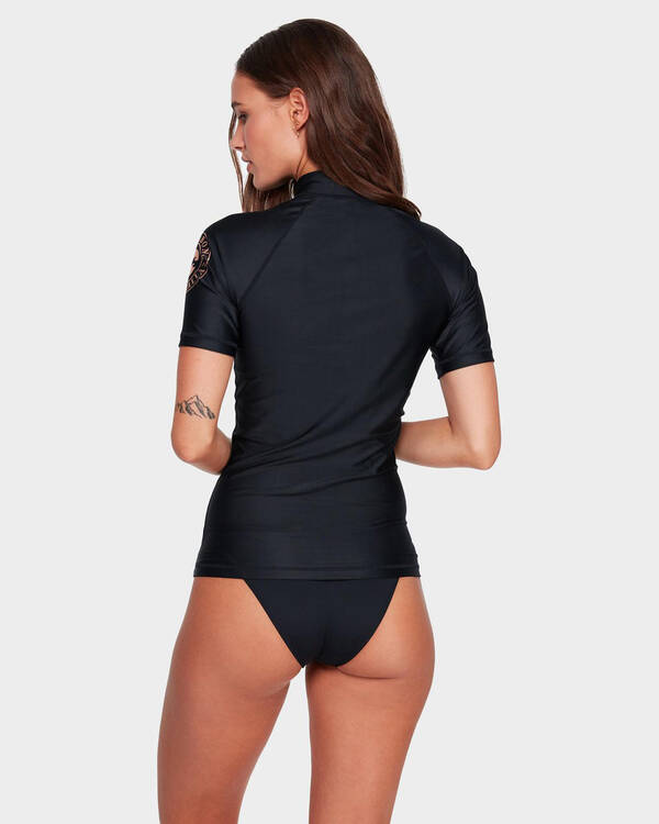 Billabong Daybreak Short Sleeve Rash Vest for Womens