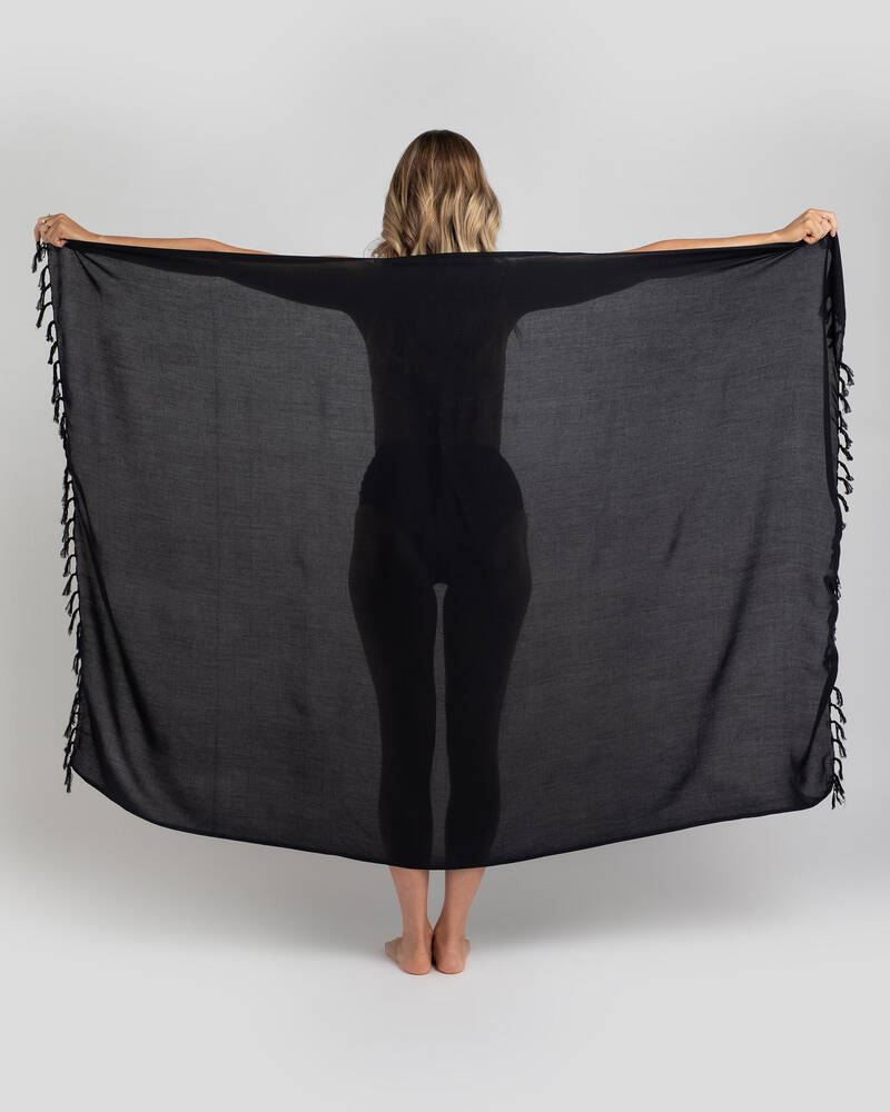 Topanga Plain Sarong for Womens