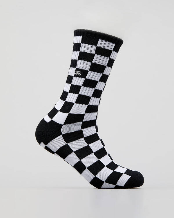 Vans Womens Checkerboard Crew Socks for Womens