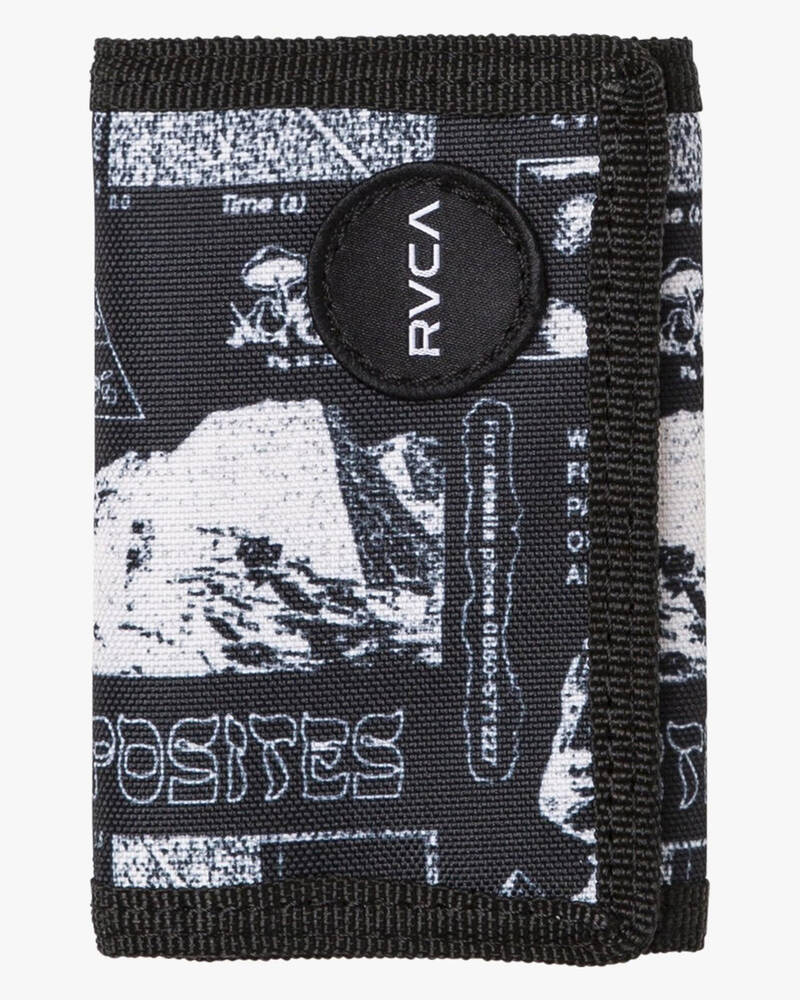 RVCA Print Trifold Wallet for Mens