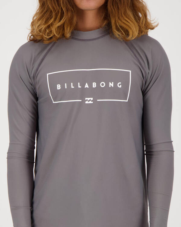Billabong Union Long Sleeve Rash Vest for Mens
