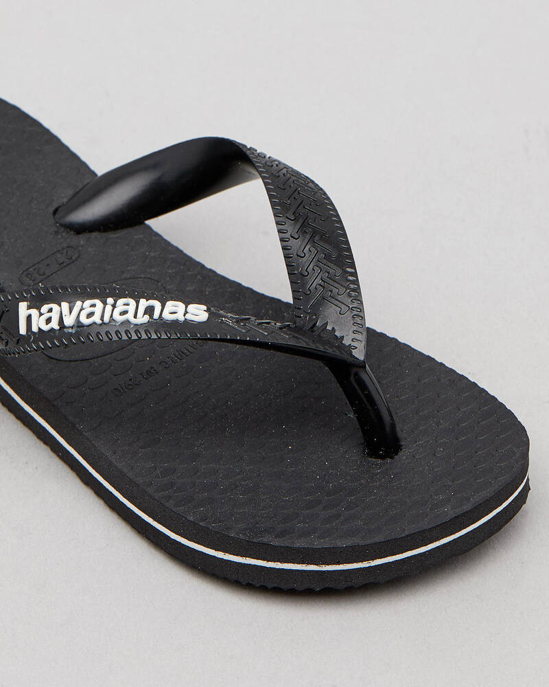 Havaianas Kids' Logo Thongs for Mens