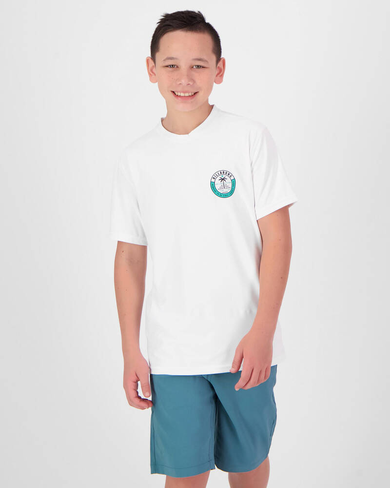 Billabong Sea Shore SS Rash Vest for Mens