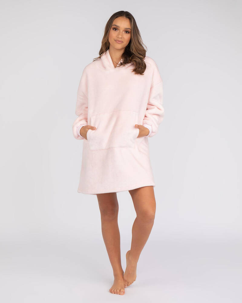 Mooloola Sweetheart Hooded Blanket for Womens