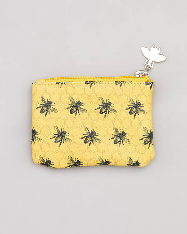 Mooloola Bees Coin Case for Womens