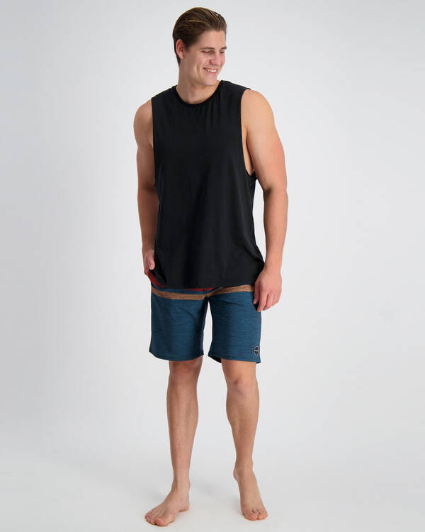 Skylark Ochre Board Shorts for Mens