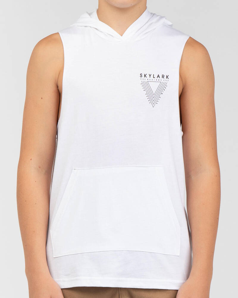 Skylark Boys' Bermuda Hooded Muscle Tank for Mens