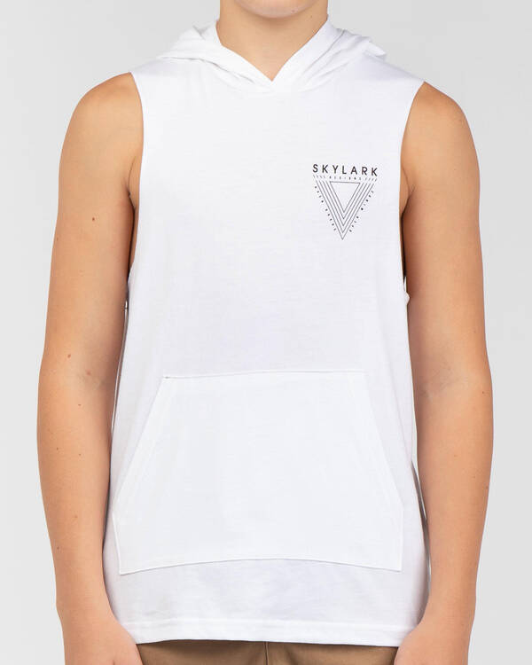 Skylark Boys' Bermuda Hooded Muscle Tank for Mens