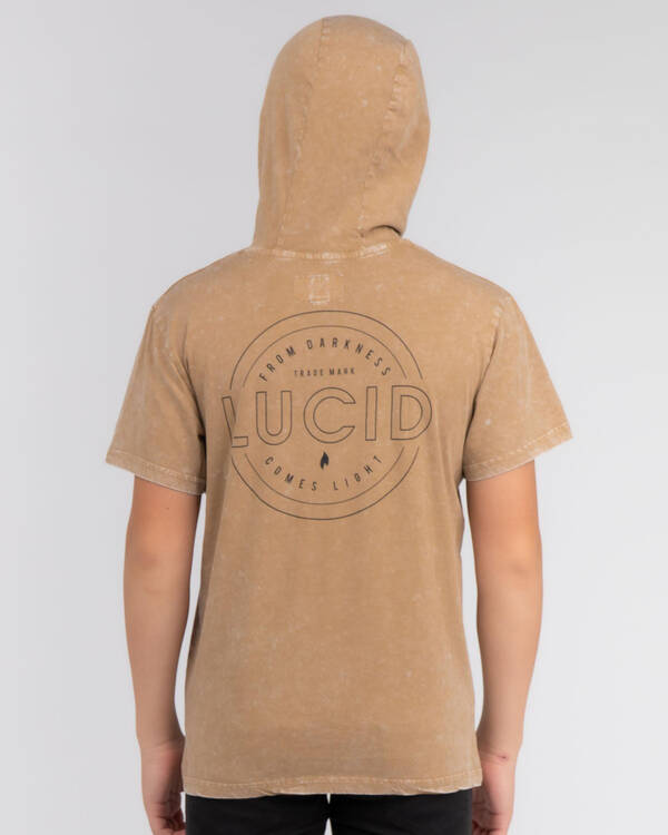 Lucid Boys Glow Hooded T-Shirt for Mens