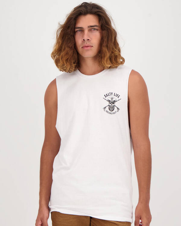 Salty Life Harpooned Muscle Tank for Mens