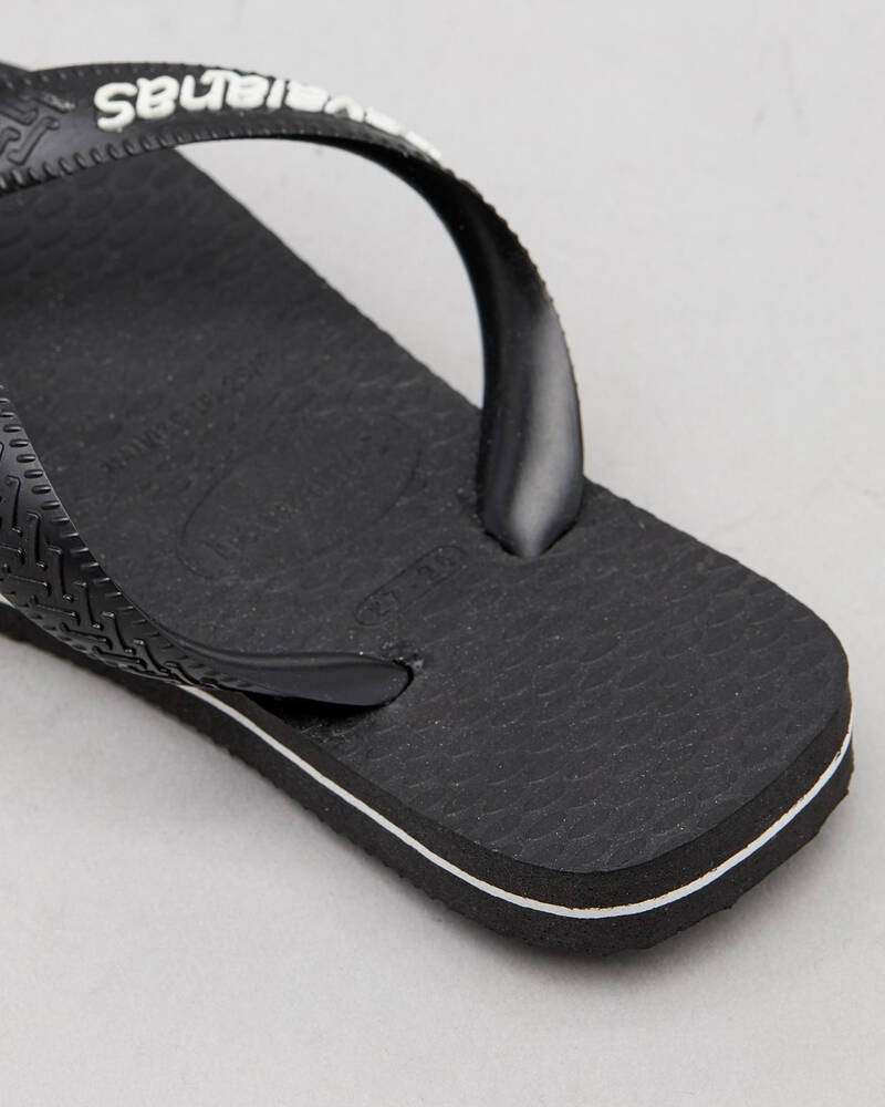 Havaianas Kids' Logo Thongs for Mens