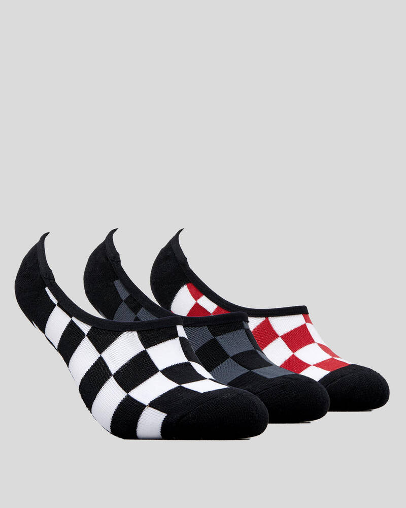 Vans Womens Super No Shows Sock Pack for Womens