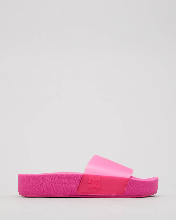DC Shoes DC Platform Slide Sandals for Womens