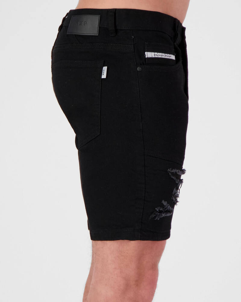 Nena & Pasadena Combination Denim Short for Mens