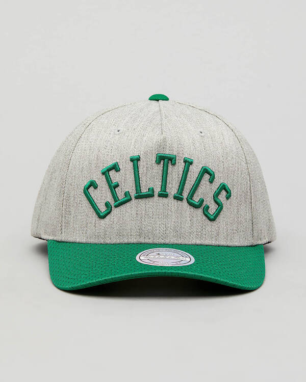 Mitchell & Ness Celtics Pinch Panel Snapba for Mens