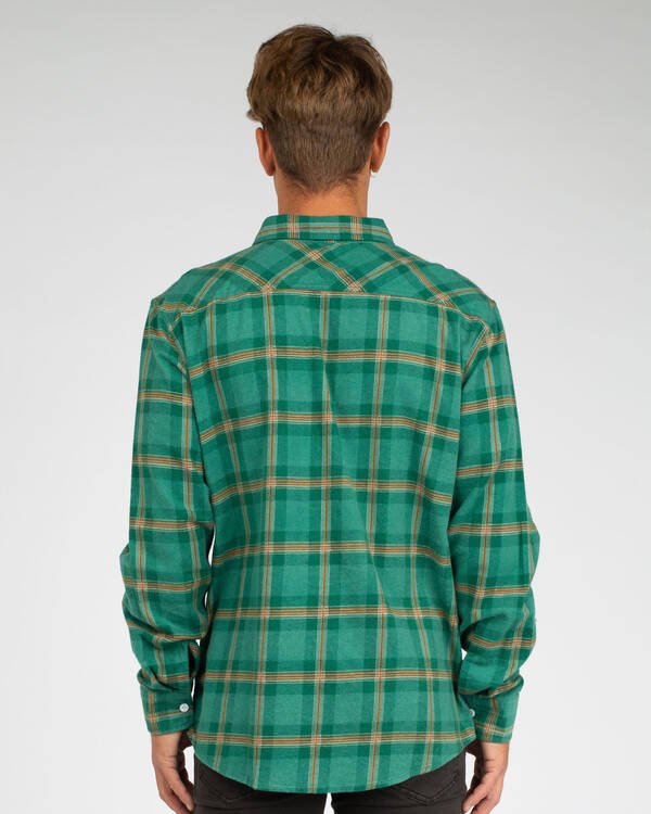 Brixton Bowery Long Sleeve Flannel Shirt for Mens