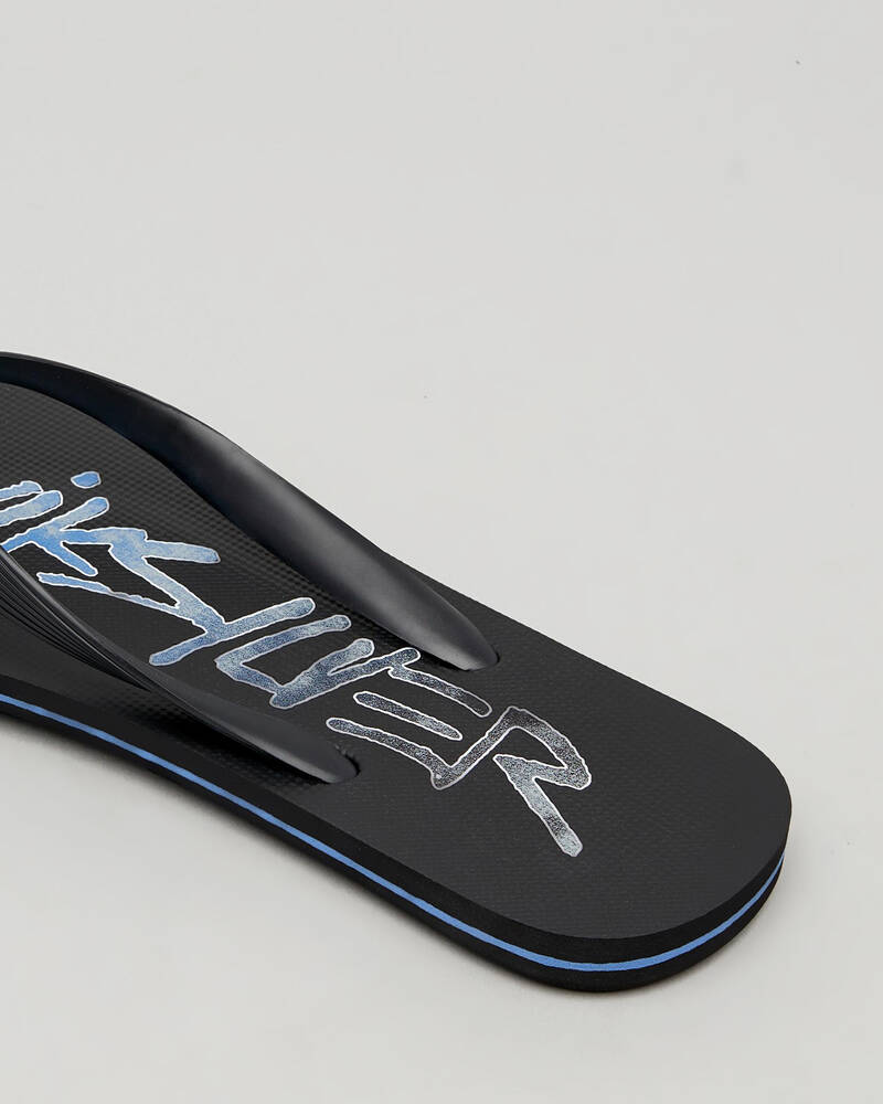 Quiksilver Molokai Wordmark Thongs for Mens