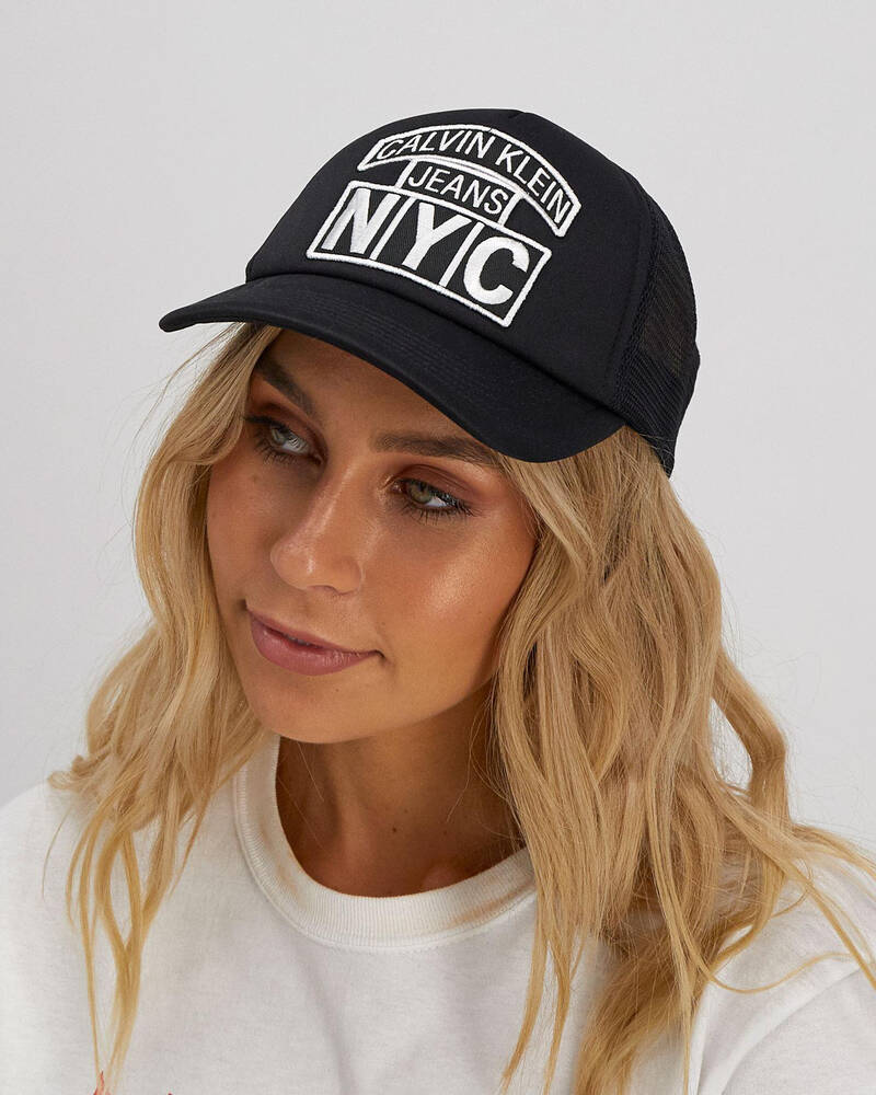Calvin Klein Jeans NYC Trucker Cap for Womens