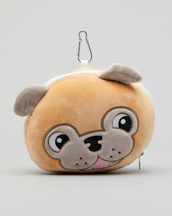 Get It Now Smoosho's Pals Pug Travel Pillow & Eye Mask for Unisex