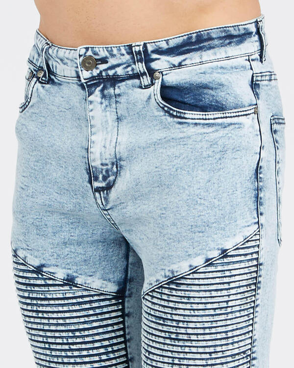 Lucid Grid Jeans for Mens