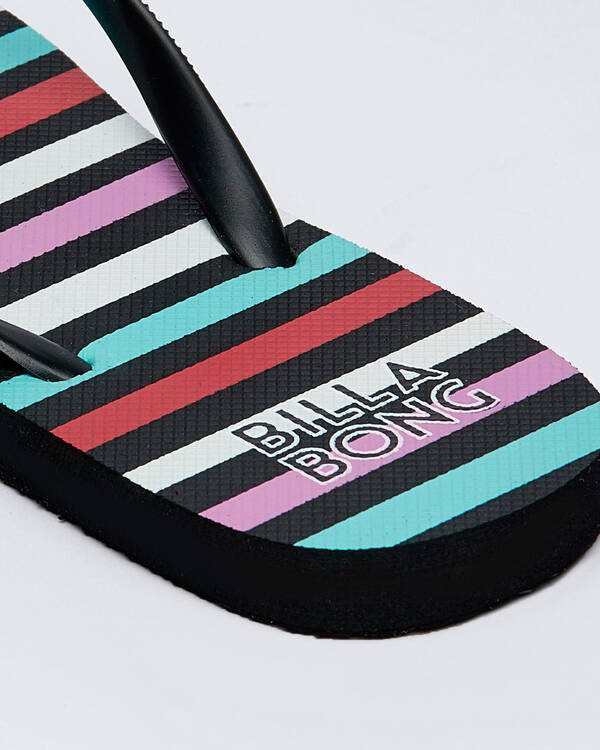 Billabong Rainbow Stripe Thongs for Womens