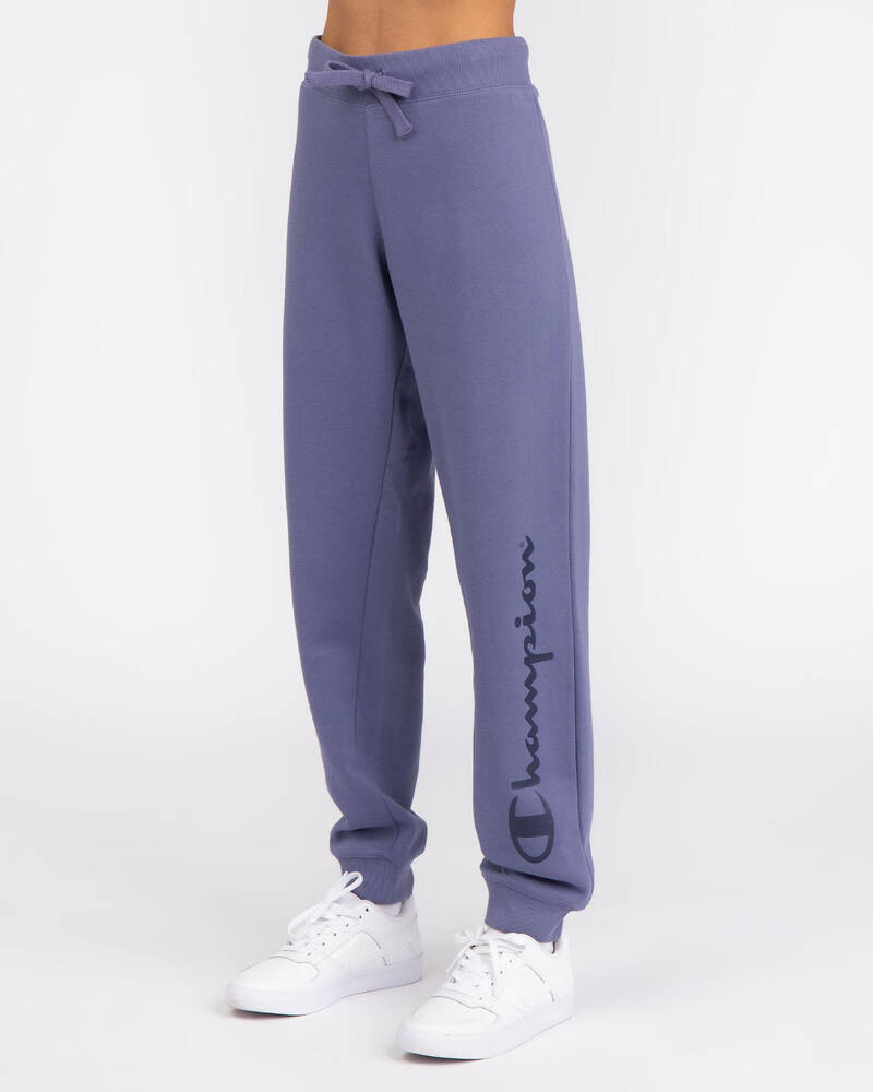 Champion Logo Track Pants for Womens