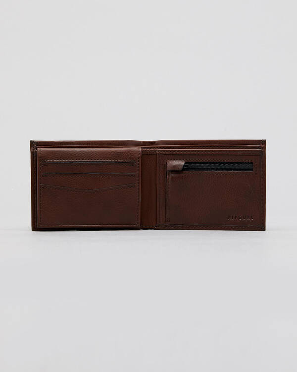 Rip Curl Logo PU All Day Wallet for Mens
