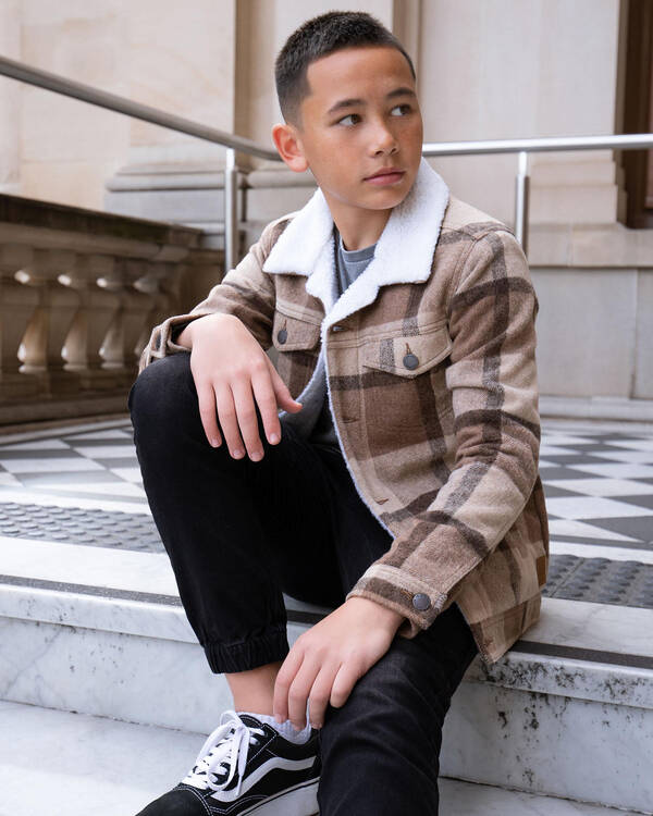 Skylark Boys' Patch Jacket for Mens