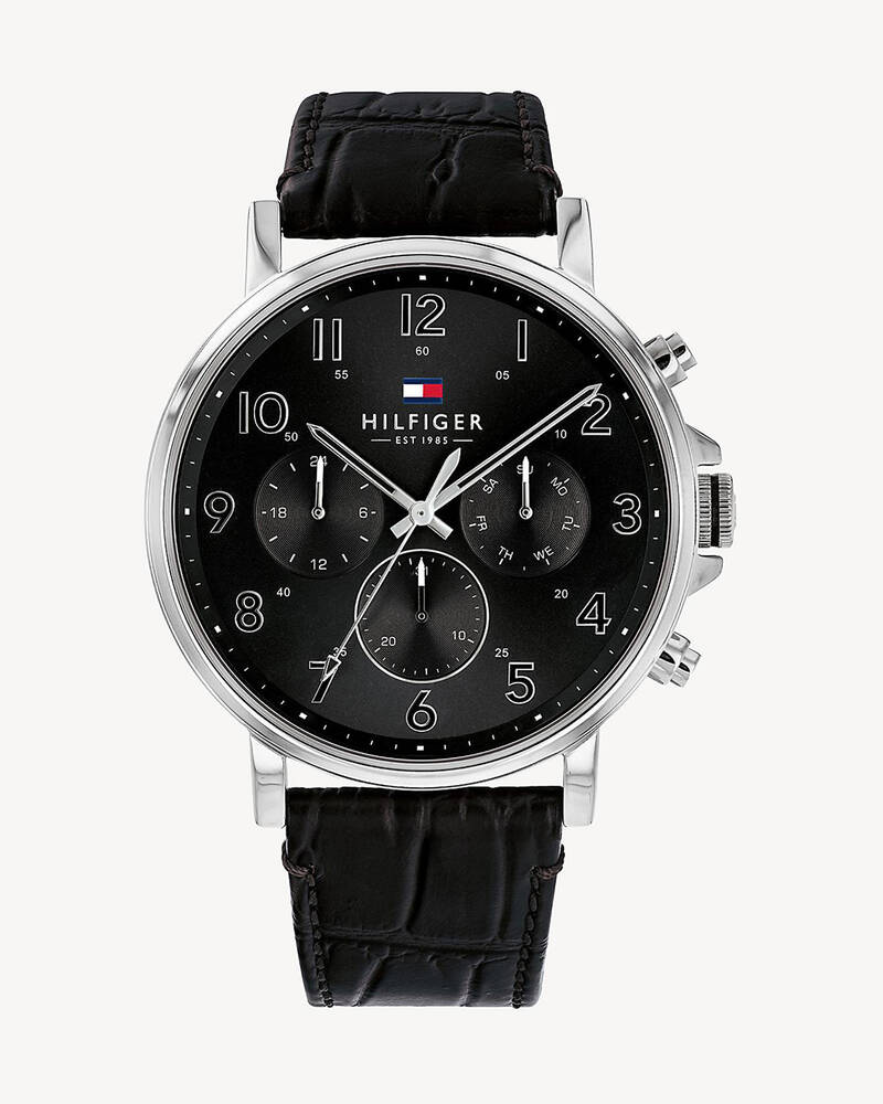 Tommy Hilfiger Daniel Leather Watch for Mens