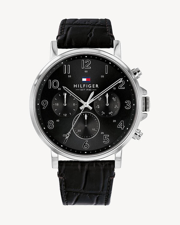 Tommy Hilfiger Daniel Leather Watch for Mens